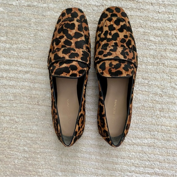 NWT Stuart Weitzman Marlon loafer in hair calf - Picture 8 of 16